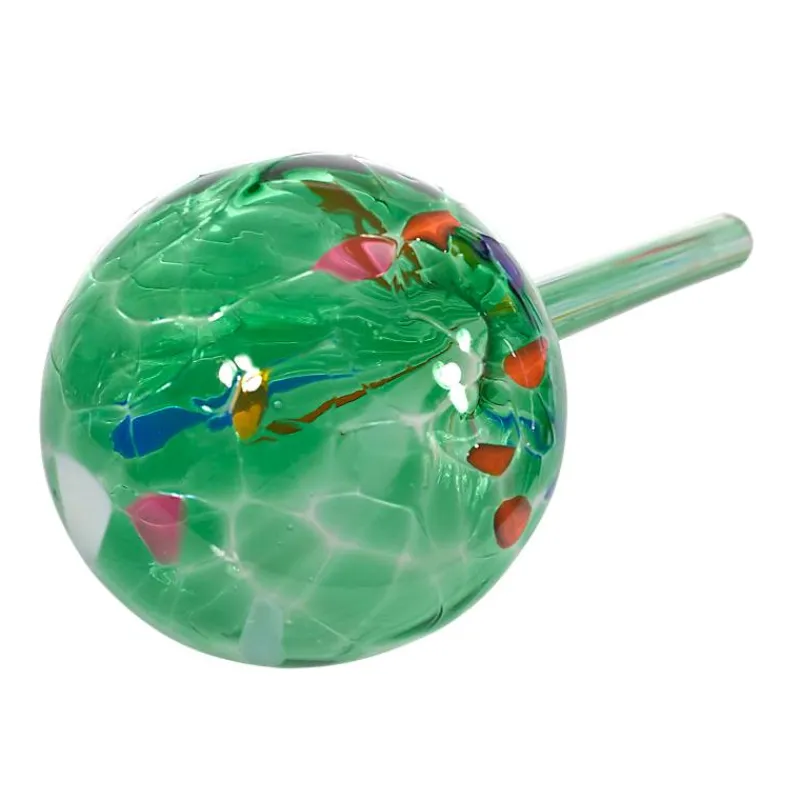 Sonstiges^Art Glass Durstkugel "Gartenflair 1" (9,5cm)