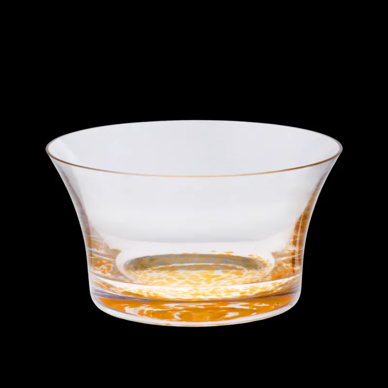 Eisbecher|Dessertschalen^Cristalica Eisbecher Eiscremeglas Höhe ca. 7cm Transparent/Gelb