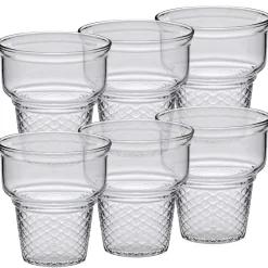 Eisbecher^Gelato Vero Eisbecher Waffelbecher Bambini 6er-Set