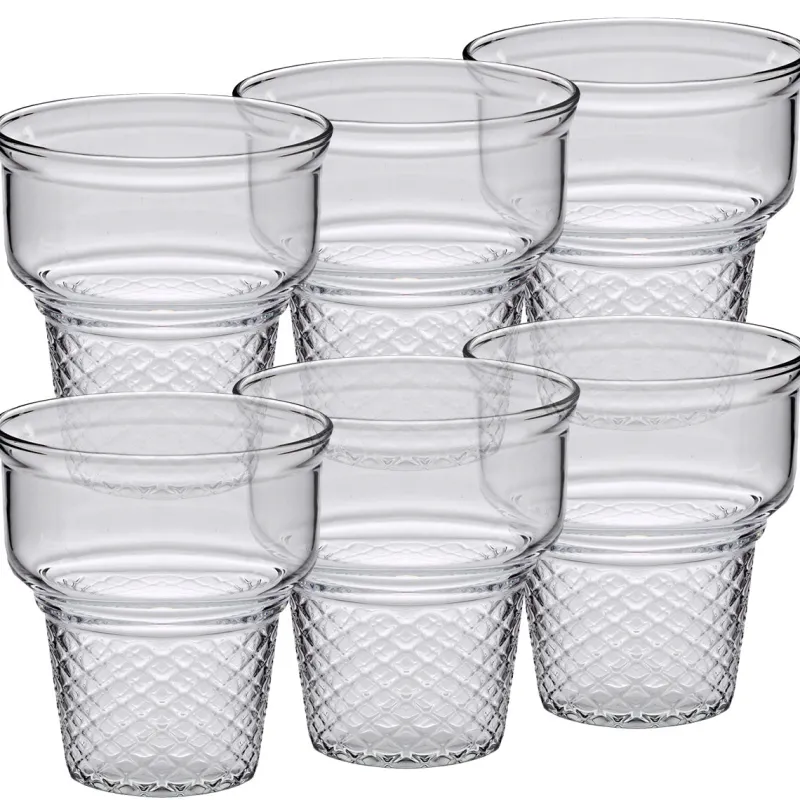 Eisbecher^Gelato Vero Eisbecher Waffelbecher Bambini 6er-Set