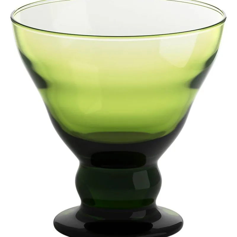 Eisbecher^Gelato Vero Eiscremeglas Antico Colori Vero 12,5cm grün