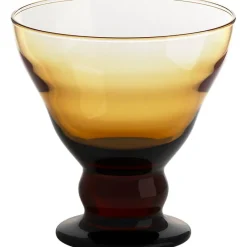 Eisbecher^Gelato Vero Eiscremeglas Antico 6er-Set Colori Vero12,5 cm orange