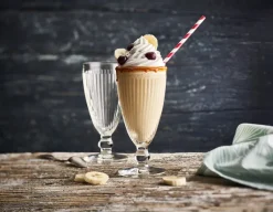 Eisbecher|Dessertschalen^Cristalica Eiscremeglas Antillaise 290ml Eisbecher Dessertglas Eiscafé Becher klar Vintage