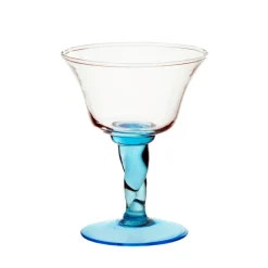 Eisbecher^Gelato Vero Eiscremeglas Bella blau 300ml Eisbecher Dessertglas Kelch Cocktailglas
