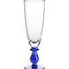 Eisbecher^Gelato Vero Eiscremeglas Calabria Amore Vero 24,5cm blau