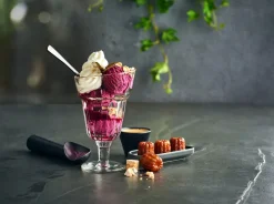 Eisbecher|Dessertschalen^Cristalica Eiscremeglas Charlotte 370ml Eisbecher Dessertglas Eiscafé Becher klar Vintage