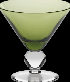 Eisbecher^Gelato Vero Eiscremeglas Cocktail Colori Vero 11cm grün