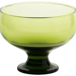Eisbecher^Gelato Vero Eiscremeglas Eisbecher Desserschale grün Puro Colori 320ml Gelato