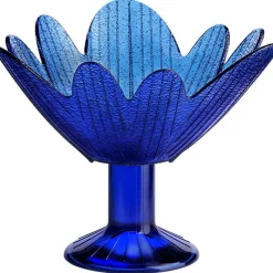 Eisbecher^Gelato Vero Eiscremeglas Eisbecher Eisglas Eisschale Seerose 6er-Set blau Colori Gelato 11cm