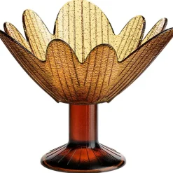 Eisbecher^Gelato Vero Eiscremeglas Eisbecher Eisglas Eisschale Seerose orange Colori Gelato 11cm