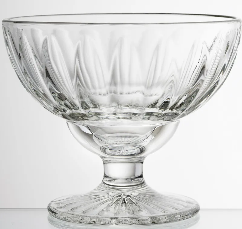 Eisbecher|Dessertschalen^Cristalica Eiscremeglas Elise 200ml Eisbecher Dessertglas Eiscafé Eisschale klar Vintage