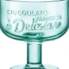 Eisbecher|Dessertschalen^Cristalica Eiscremeglas Graphia grün 280 ml