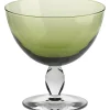 Eisbecher^Gelato Vero Eiscremeglas Mezzo Colori Vero 12cm grün