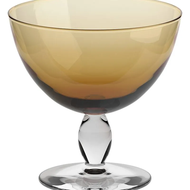 Eisbecher^Gelato Vero Eiscremeglas Mezzo Colori Vero 12cm orange