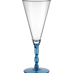 Eisbecher^Gelato Vero Eiscremeglas Toscana Amore Vero 30cm hellblau