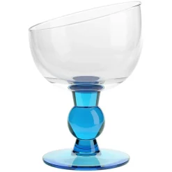 Eisbecher^Gelato Vero Eiscremeglas Vienna Amore Vero 14cm blau