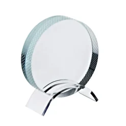 Pokal & Glasblock^Fan Unikate Eishocky Glaspuck Pokal 7,5cm inkl. Geschenkverpackung