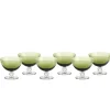 Eisbecher^Gelato Vero Eisschale Eisbecher Dessertschale 6er-Set grün Piccolo Colori 280ml Gelato