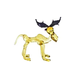 Kinder|Tiere & Figuren^Art Glass Elch Medium 6-15cm Glas Tiere Figuren Sammeln Vitrine Miniatur Zoo