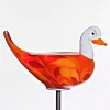 Tiere & Figuren^Art Glass Ente Gartenflair 24,5cm inkl. Stab