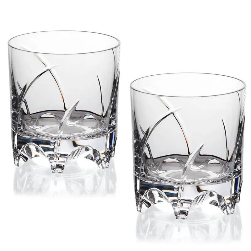 Whiskygläser^Cristalica 2er-Set Whiskybecher German Roulette München