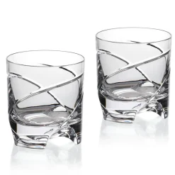 Whiskygläser^Cristalica GmbH 2er-Set Whiskybecher German Roulette Dresden