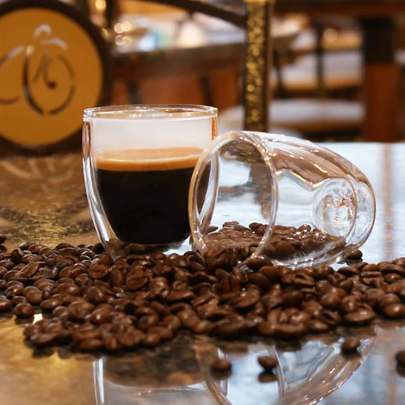 Tassen|Gläser Doppelwandig^Fan Unikate Espressoglas Thermo 80ml