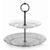 Etagere^Cristalica Etagere 2-tlg. Waterford 30cm