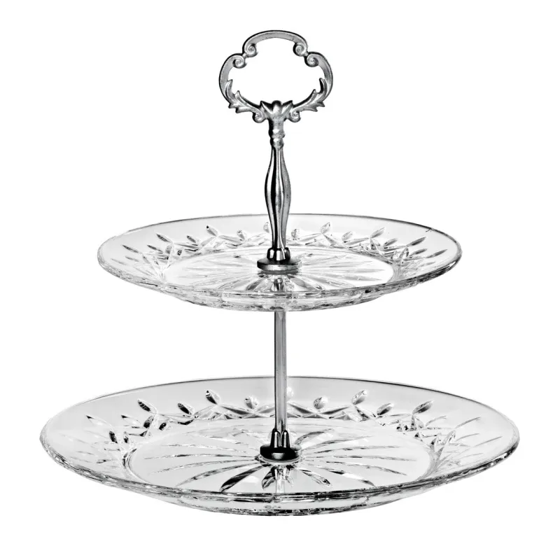 Etagere^Cristalica Etagere 2-tlg. Waterford 30cm