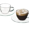 Kaffee & Teeservice|Tassen^Cristalica Expressotasse mit Unterteller 4er Set