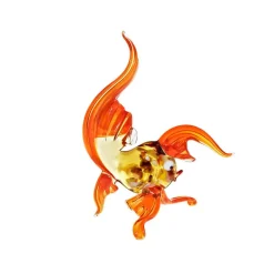 Kinder|Geburtstag^Art Glass Fisch Medium 6-15cm Glas Tiere Figuren Sammeln Vitrine Miniatur Aquarium