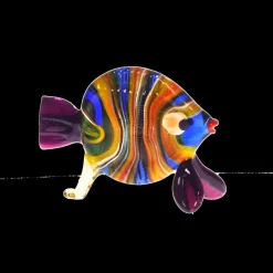 Kinder|Geburtstag^Art Glass Fisch Midi 6-8cm Glas Tiere Figuren Sammeln Vitrine Miniatur Aquarium