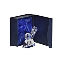 Pokal & Glasblock^Fan Unikate Fußballtrophäe Kick-Off Pokal 10cm