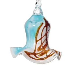 Blüten^Art Glass Gartenblume Punto hängend Gartenflair 26cm mit Stab