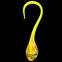 Tiere & Figuren^Cristalica Gartenfigur Flammingo 71cm Dekoration bunt mundgeblasen Skulptur inkl. Stab