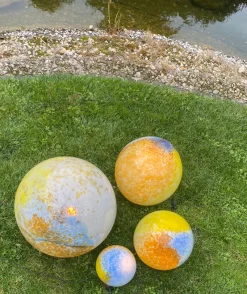 Kugeln & Zapfen^Cristalica GmbH Gartenkugel Bodenkugel 20 cm (ohne Scheibe und ohne Stab)