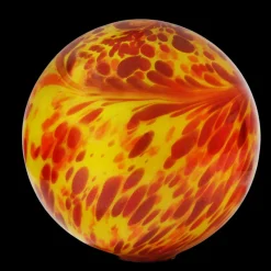 Kugeln & Zapfen^Cristalica GmbH Gartenkugel Bodenkugel 30 cm (mit Scheibe und Stab)