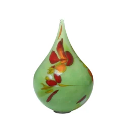 Miniatur^Art Glass Garten-Miniatur-Kegel Gartenflair inkl. Stab 15 cm