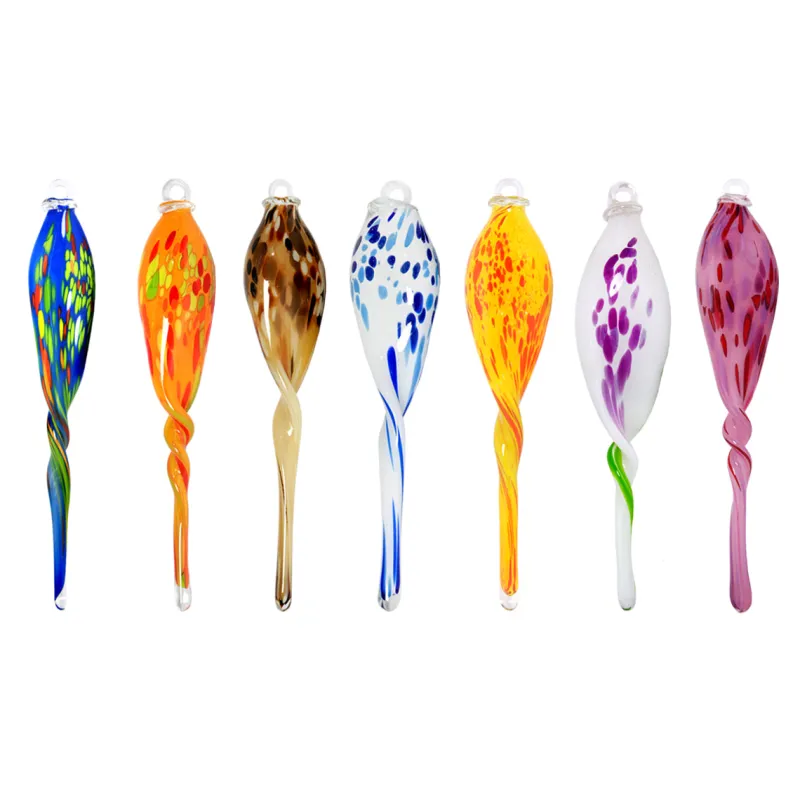 Kugeln & Zapfen^Cristalica Gartenskulptur Glaszopf zum Hängen