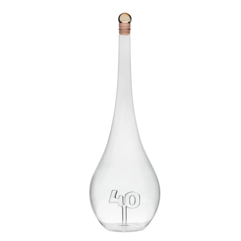 Jubiläum|Geburtstag^Fan Unikate Geschenkflasche 40. Geburtstag Präsent 500ml