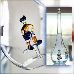 Sport & Hobby|Flaschen^Fan Unikate Geschenkflasche Eishockey Präsent 500ml