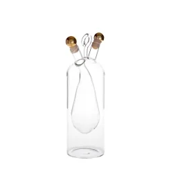 Essig & Öl^Fan Unikate Geschenkflasche Essig-Öl Sack Präsent 120ml/350ml