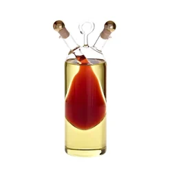 Essig & Öl^Fan Unikate Geschenkflasche Essig-Öl Sack Präsent 120ml/350ml