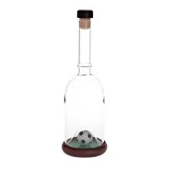 Sport & Hobby|Flaschen^Fan Unikate Geschenkflasche Fußball Präsent 350ml