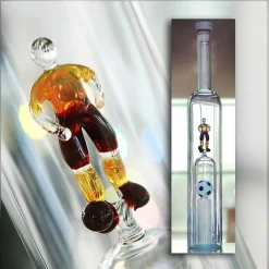 Sport & Hobby|Flaschen^Fan Unikate Geschenkflasche Fußballer Präsent 350 ml