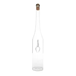Valentienstag|Hochzeit^Fan Unikate Geschenkflasche Glasherz Präsent 400ml