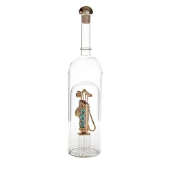 Sport & Hobby|Flaschen^Fan Unikate Geschenkflasche Golftasche Präsent 350 ml