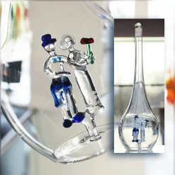 Hochzeit|Hochzeit^Fan Unikate Geschenkflasche Hochzeit Präsent 500ml