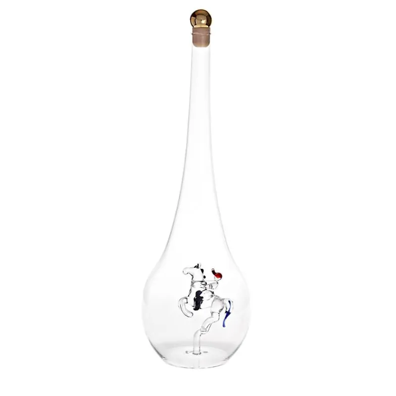 Sport & Hobby|Geburtstag^Fan Unikate Geschenkflasche Pferd Präsent 500ml