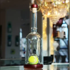 Sport & Hobby|Flaschen^Fan Unikate Geschenkflasche Tennisball Präsent 350 ml